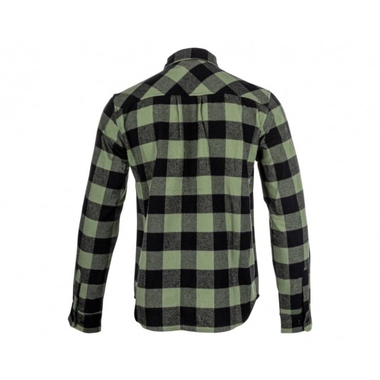 Koszula flanelowa Bennon PIPPO Shirt - khaki/black -zdjęcie numer 2