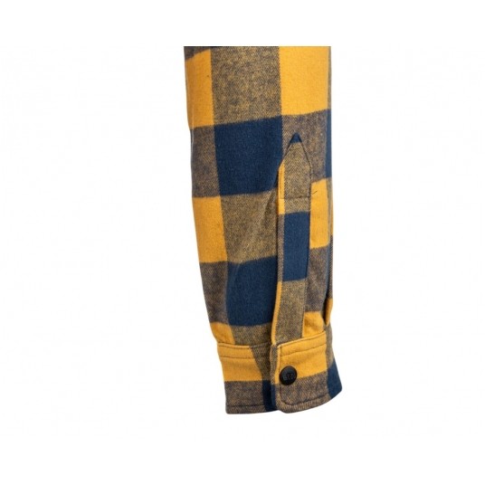 Koszula flanelowa Bennon PIPPO Shirt - ocher/blue -zdjęcie numer 6