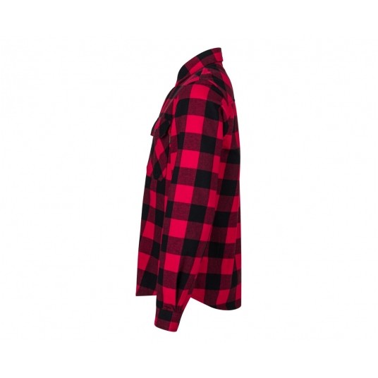 Koszula flanelowa Bennon PIPPO Shirt - red/black -zdjęcie numer 5