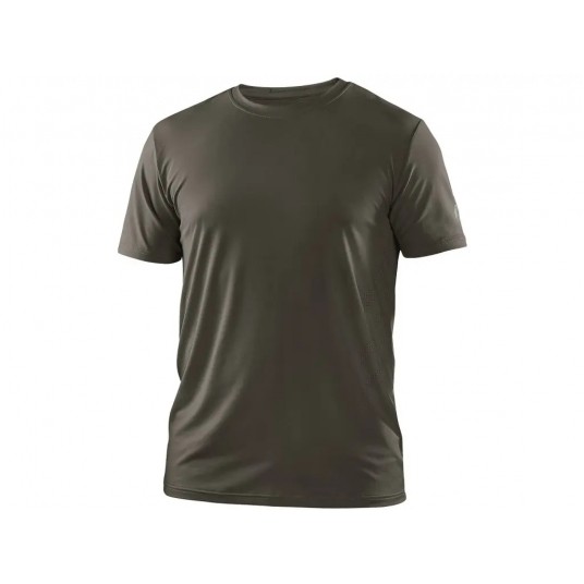 Koszulka CXS MOVADO męska - khaki -zdjęcie numer 1