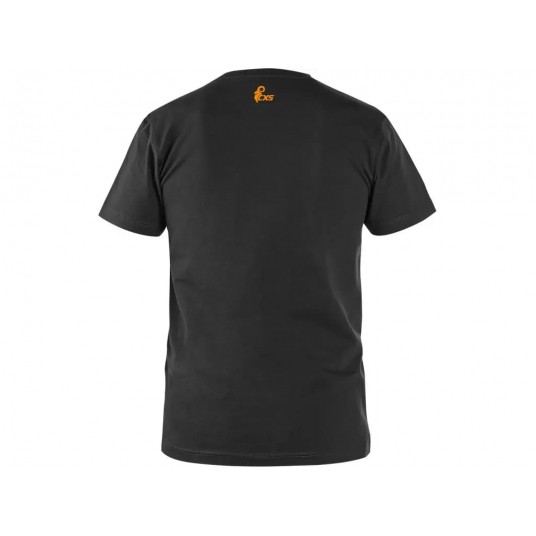 Koszulka CXS WORKWEAR - czarny-pomarańczowy