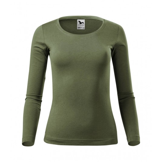 Koszulka długi rękaw Malfini FIT-T LS 169 damska - khaki