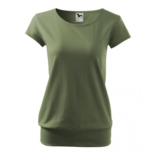 Koszulka Malfini CITY 120 damska - khaki
