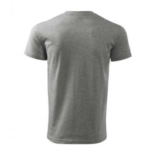 Koszulka Malfini Heavy New 137 unisex - ciemnoszary melanż