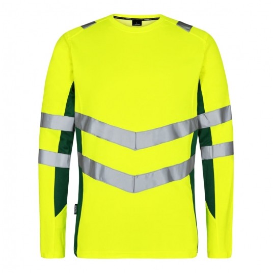 Koszulka ostrzegawcza długi rękaw ENGEL Safety t-shirt - żółty/granatowy -zdjęcie numer 1