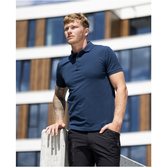 Koszulka polo ARDON ZIDYN - denim niebieski