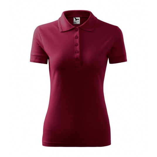 Koszulka polo damska Malfini PIQUE POLO 210 - garnet