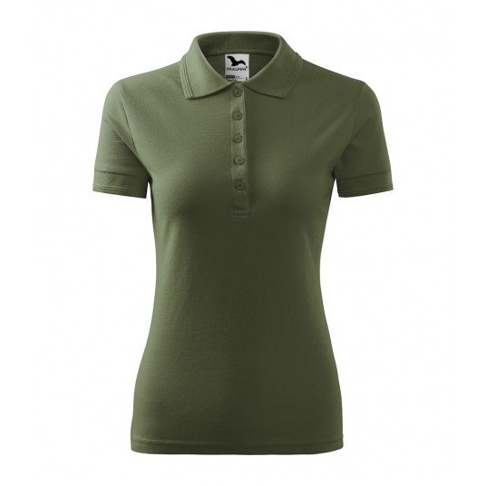 Koszulka polo damska Malfini PIQUE POLO 210 - khaki