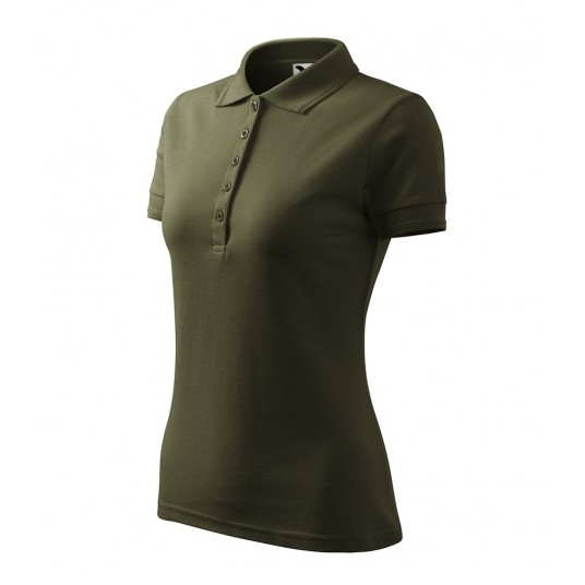 Koszulka polo damska Malfini PIQUE POLO 210 - military