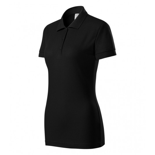Koszulka polo damska Piccolio JOY P22 - czarny