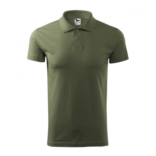 Koszulka polo Malfini SINGLE J. 202 męska - khaki