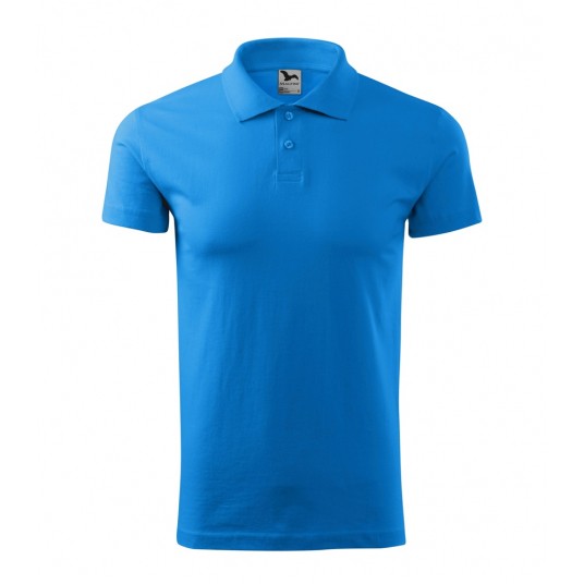 Koszulka polo Malfini SINGLE J. 202 męska - snorkel blue