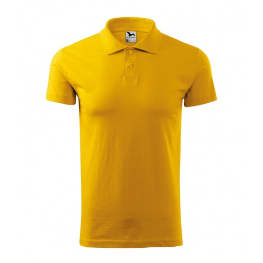 Koszulka polo Malfini SINGLE J. 202 męska - żółty