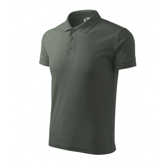 Koszulka polo męska Malfini PIQUE POLO 203 - ciemny khaki