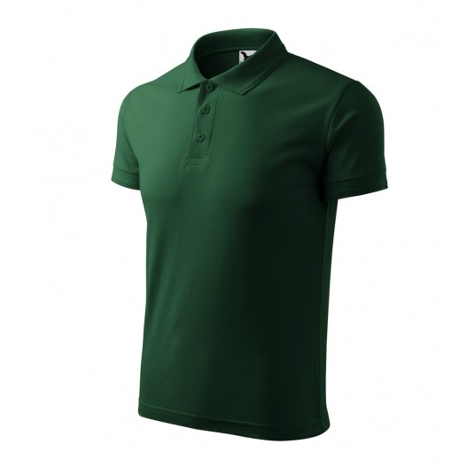 Koszulka polo męska Malfini PIQUE POLO 203 - dark green