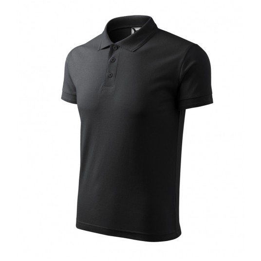 Koszulka polo męska Malfini PIQUE POLO 203 - ebony gray