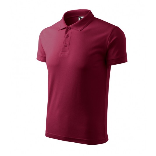 Koszulka polo męska Malfini PIQUE POLO 203 - garnet