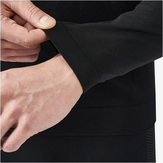 Koszulka termiczna długi rękaw Safety Jogger ESSENTIAL THERMAL - czarny -zdjęcie numer 2