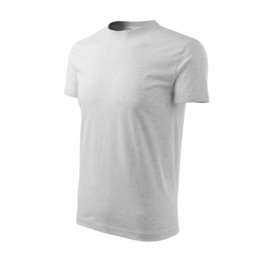 Koszulka unisex Malfini HEAVY 110 - jasnoszary melanż