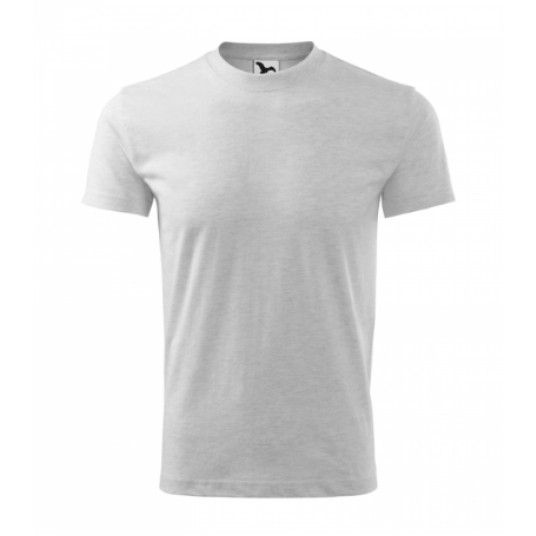 Koszulka unisex Malfini HEAVY 110 - jasnoszary melanż