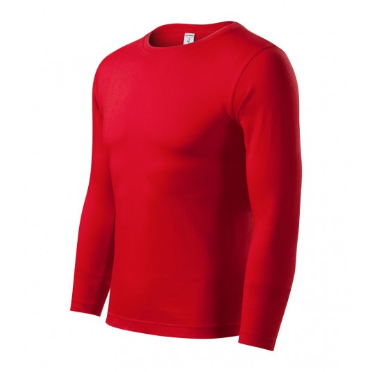 Koszulka unisex Piccolio PROGRESS LS P75 - czerwony