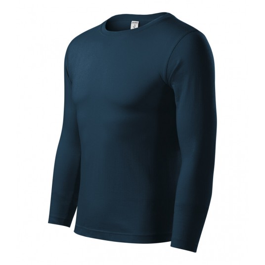 Koszulka unisex Piccolio PROGRESS LS P75 - granatowy