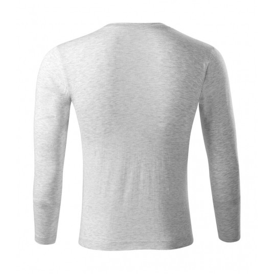 Koszulka unisex Piccolio PROGRESS LS P75 - jasnoszary melanż