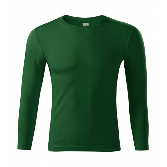 Koszulka unisex Piccolio PROGRESS LS P75 - zieleń butelkowa