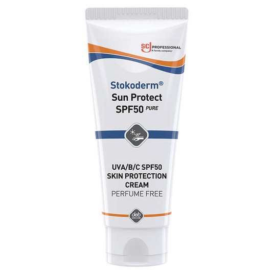 Krem ochronny Stokoderm Sun Protect SPF 50 PURE - tubka 100ml -zdjęcie numer 1