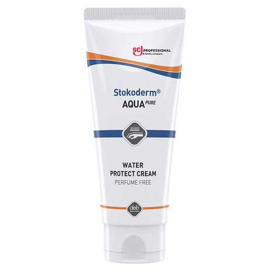 Krem ochronny wodoodporny Stokoderm Aqua PURE - tubka 100ml -zdjęcie numer 1