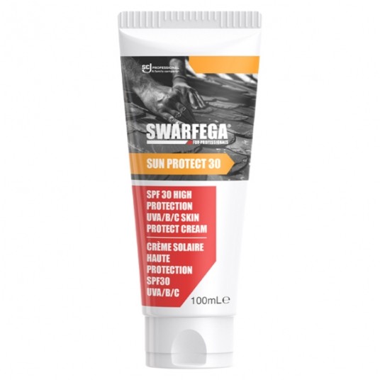 Krem ochronny z filtrem SPF 30 Swarfega Sun Protect 30 - tubka 100ml -zdjęcie numer 1