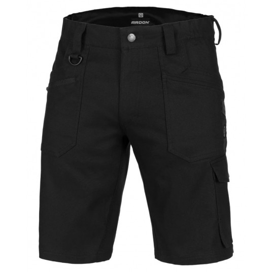 Krótkie spodenki ARDON 4Xstretch - czarny -zdjęcie numer 1