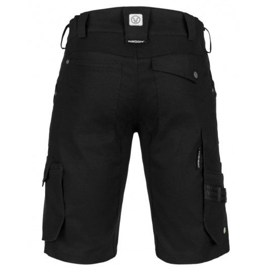 Krótkie spodenki ARDON 4Xstretch - czarny -zdjęcie numer 3