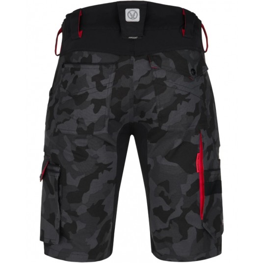 Krótkie spodenki ARDON CREATRON - camo czarny
