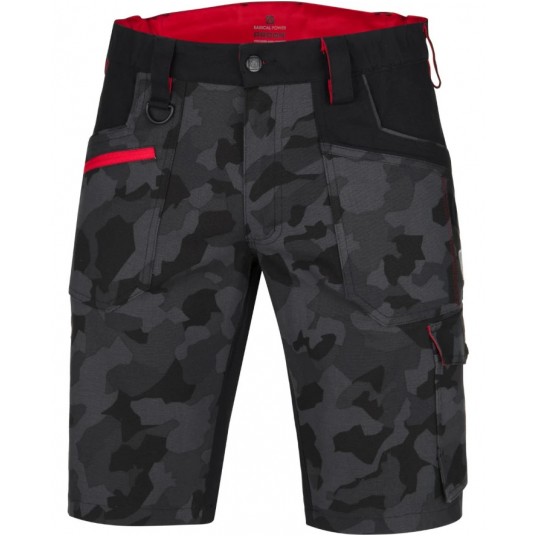 Krótkie spodenki ARDON CREATRON - camo czarny