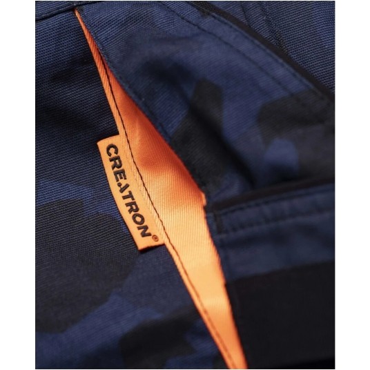 Krótkie spodenki ARDON CREATRON - camo niebieski -zdjęcie numer 7