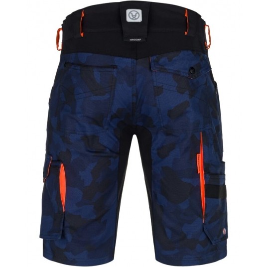 Krótkie spodenki ARDON CREATRON - camo niebieski -zdjęcie numer 3