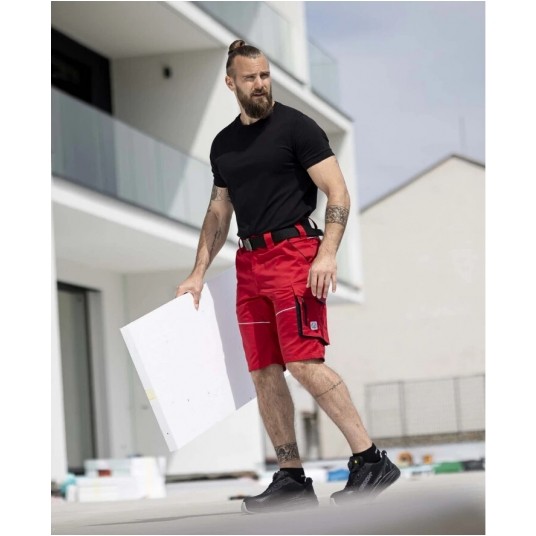 Krótkie spodenki ARDON SUMMER - czerwony -zdjęcie numer 5