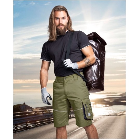 Krótkie spodenki ARDON SUMMER - khaki -zdjęcie numer 5