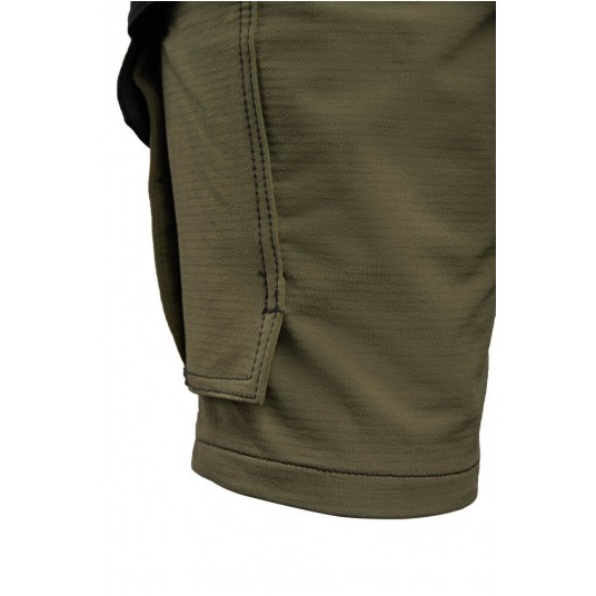 Krótkie spodenki SEVEN KINGS TRAIL - khaki-czarny