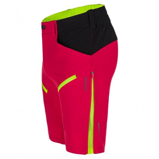 Krótkie spodenki softshell męskie ARDON CITYCONIC - czerwony
