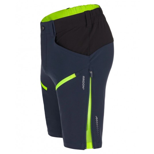 Krótkie spodenki softshell męskie ARDON CITYCONIC - granatowy