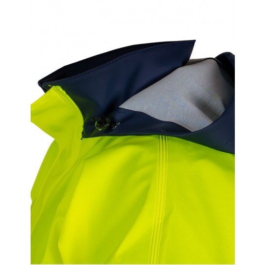 Kurtka antyelektrostatyczna PROS Model 500A - żółty-granatowy -zdjęcie numer 6