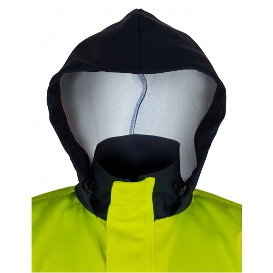 Kurtka antyelektrostatyczna PROS Model 500A - żółty-granatowy -zdjęcie numer 3