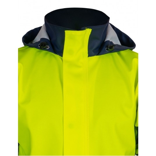 Kurtka antyelektrostatyczna PROS Model 500A - żółty-granatowy -zdjęcie numer 5