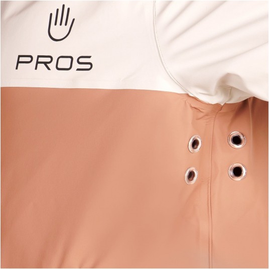 Kurtka bomber PROS SPORTS model 717 dziecięca - beżowo-czekoladowy