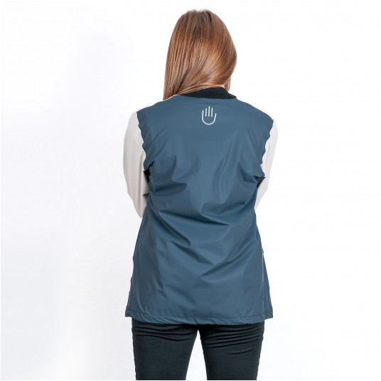 Kurtka bomber PROS SPORTS model 717 dziecięca - beżowo-granatowy