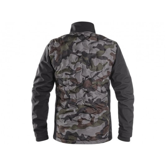 Kurtka CXS CAMO męska - camo-czarny