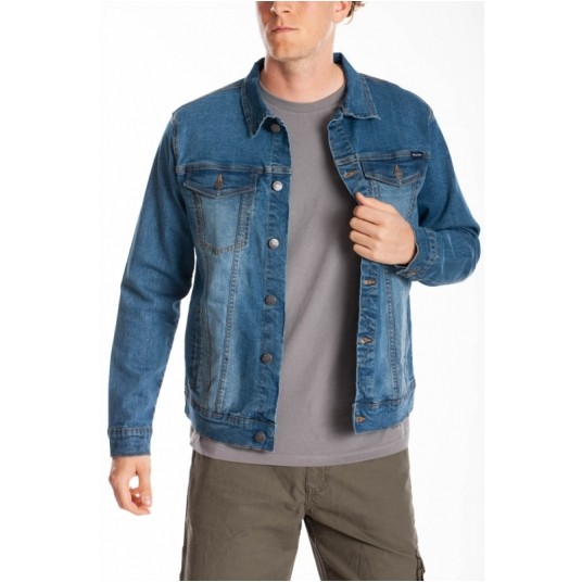 Kurtka jeansowa stretch Rica Lewis STANT - L -zdjęcie numer 1