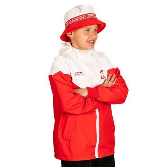 Kurtka kibica reprezentacji Polski SPORTPROS model 714 dziecięca